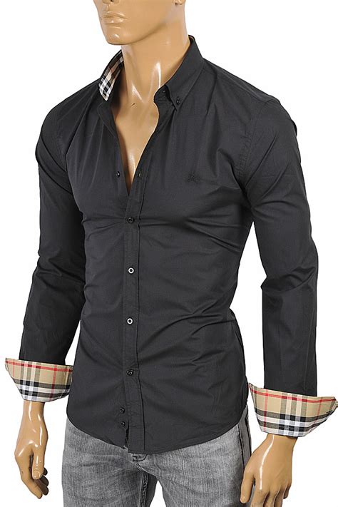 burberry dress shirt mens cheap|burberry men's shirts sale.